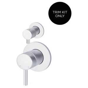 Round Diverter Mixer Trim Kit (In-Wall Body Not Included) - Polished Chrome