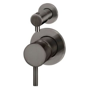 Round Diverter Mixer Trim Kit (In-Wall Body Not Included) - Shadow Gunmetal