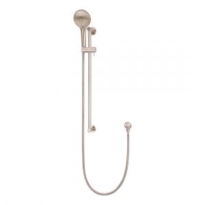 Round Hand Shower on Rail Column MZ0402-CH Champagne