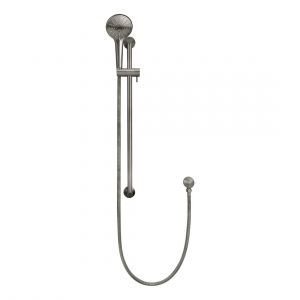 Round Hand Shower on Rail Column MZ0402-PVDGM Shadow