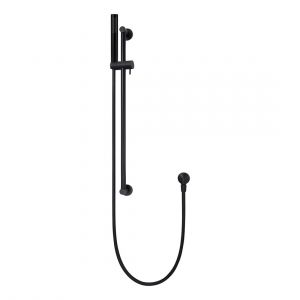 Round Hand Shower on Rail Column MZ0402-R Matte Black