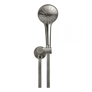 Round Hand Shower on Swivel Bracket MZ06-PVDGM Shadow