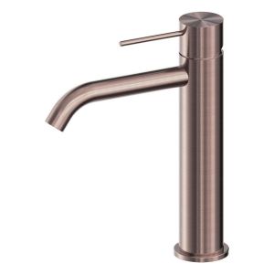 Mecca Mid Tall Basin Mixer in Brushed Bronze