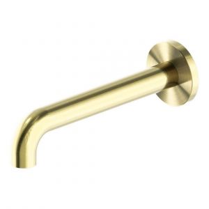 Mecca Basin/Bath Spout Only 120mm in Brushed Gold