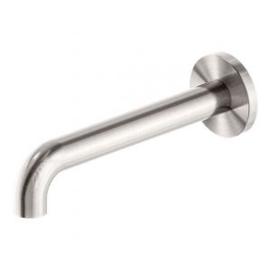 Mecca Basin/Bath Spout Only 120mm in Brushed Nickel