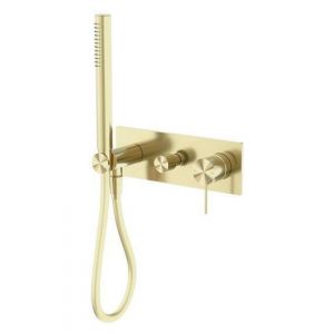 Mecca Shower Mixer Divertor System - Brushed Gold