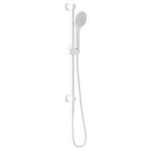 Mecca Rail Shower With Air Shower - Matte White