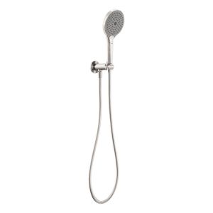 Mecca Shower On Bracket With Air Shower II in Brushed Nickel