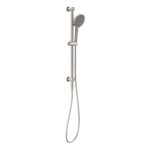Mecca Shower Rail With Air Shower II in Brushed Nickel