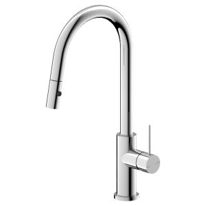 Mecca Pull Out Sink Mixer With Vegie Spray Function - Chrome