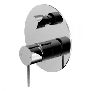 Mecca Shower Mixer With Divertor in Chrome