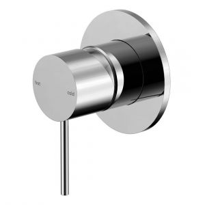 Mecca Shower Mixer 80mm Plate in Chrome
