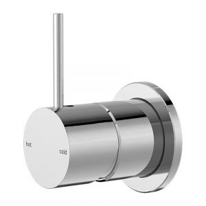 Mecca Shower Mixer 60mm Handle Up Plate in Chrome