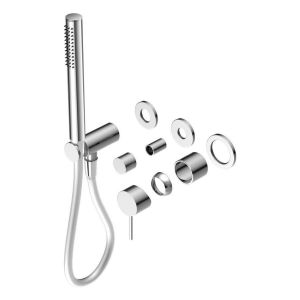Mecca Shower Mixer Divertor System Separate Back Plate Trim Kits in Chrome