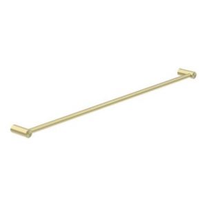 New Mecca Single Towel Rail 800mm in Brushed Gold