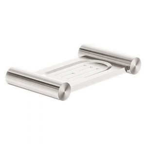 New Mecca Soap Dish Holder - Brushed Nickel