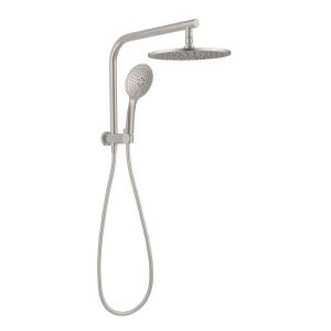 Mecca 2 In 1 Twin Shower in Brushed Nickel