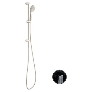 Opal Shower Rail With Air Shower - Brushed Nickel
