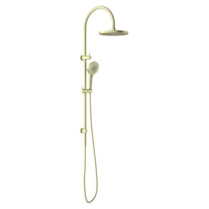 Opal Twin Shower - Brushed Gold