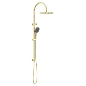 Opal Twin Shower With Air Shower II - Brushed Gold