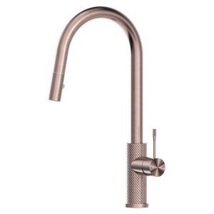 Opal Pull Out Sink Mixer With Vegie Spray Function - Brushed Bronze