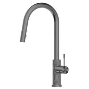 Opal Pull Out Sink Mixer With Vegie Spray Function - Graphite