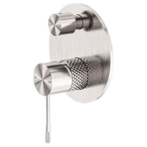 Opal Shower Mixer With Divertor - Brushed Nickel