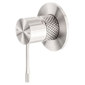 Opal Shower Mixer 80mm Plate - Brushed Nickel