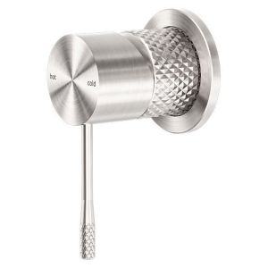 Opal Shower Mixer 60mm Plate - Brushed Nickel