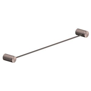 Opal Single Towel Rail 600mm - Brushed Bronze