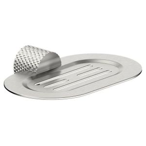 Opal Soap Dish Holder - Brushed Nickel