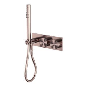 Kara Progressive Shower System in Brushed Bronze