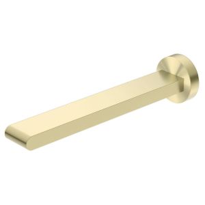 Bianca Fixed Basin/Bath Spout Only 240mm - Brushed Gold