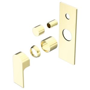 Bianca Shower Mixer With Divertor Trim Kits Only - Brushed Gold