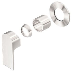Bianca Shower Mixer 80mm Plate Trim Kits Only - Brushed Nickel