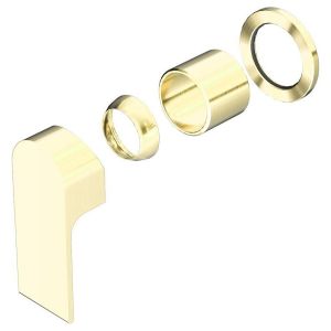 Bianca Shower Mixer 60mm Plate Trim Kits Only - Brushed Gold