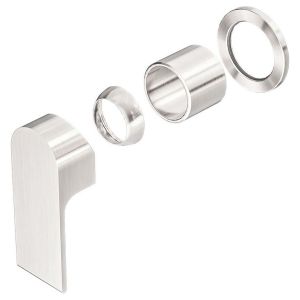 Bianca Shower Mixer 60mm Plate Trim Kits Only - Brushed Nickel