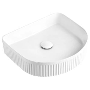 Archie 415X365X100 Ceramic Basin - Gloss White