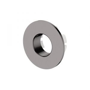 Round Overflow Ring with Larger Fixing, Gun Metal