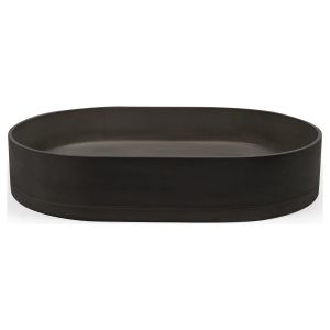 Nood Surface Mount Pill Basin in Charcoal
