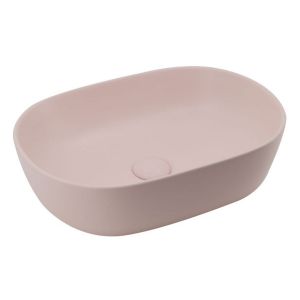 Polino Basin 460 Matt Pink Above Counter