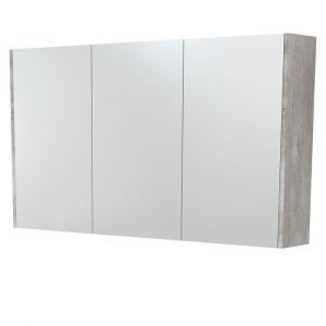 1200 Mirror Cabinet with Industrial Side Panels