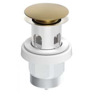 ADP Universal Plug & Waste in Brushed Brass (Electroplated)