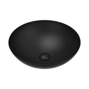 Aluca Above Counter Basin, Matte Black