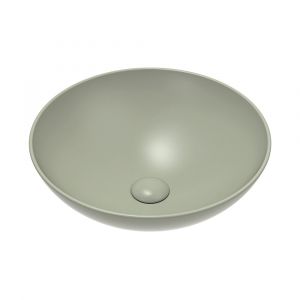 Aluca Above Counter Basin, Matte Olive