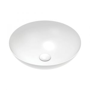 Aluca Above Counter Basin, Matte White