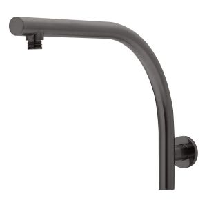 Rush High-Rise Shower Arm - Brushed Carbon