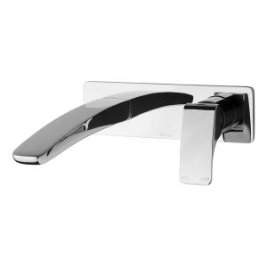 Rush Wall Bath Mixer Set 180mm - Chrome