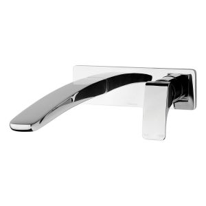 Rush Wall Bath Mixer Set 230mm - Chrome