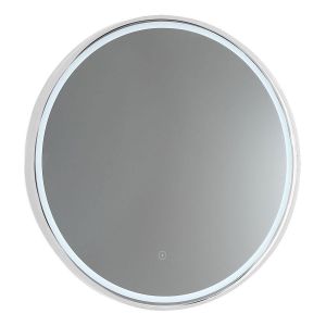 Sphere 600 LED Mirror with Dimester - Milano White